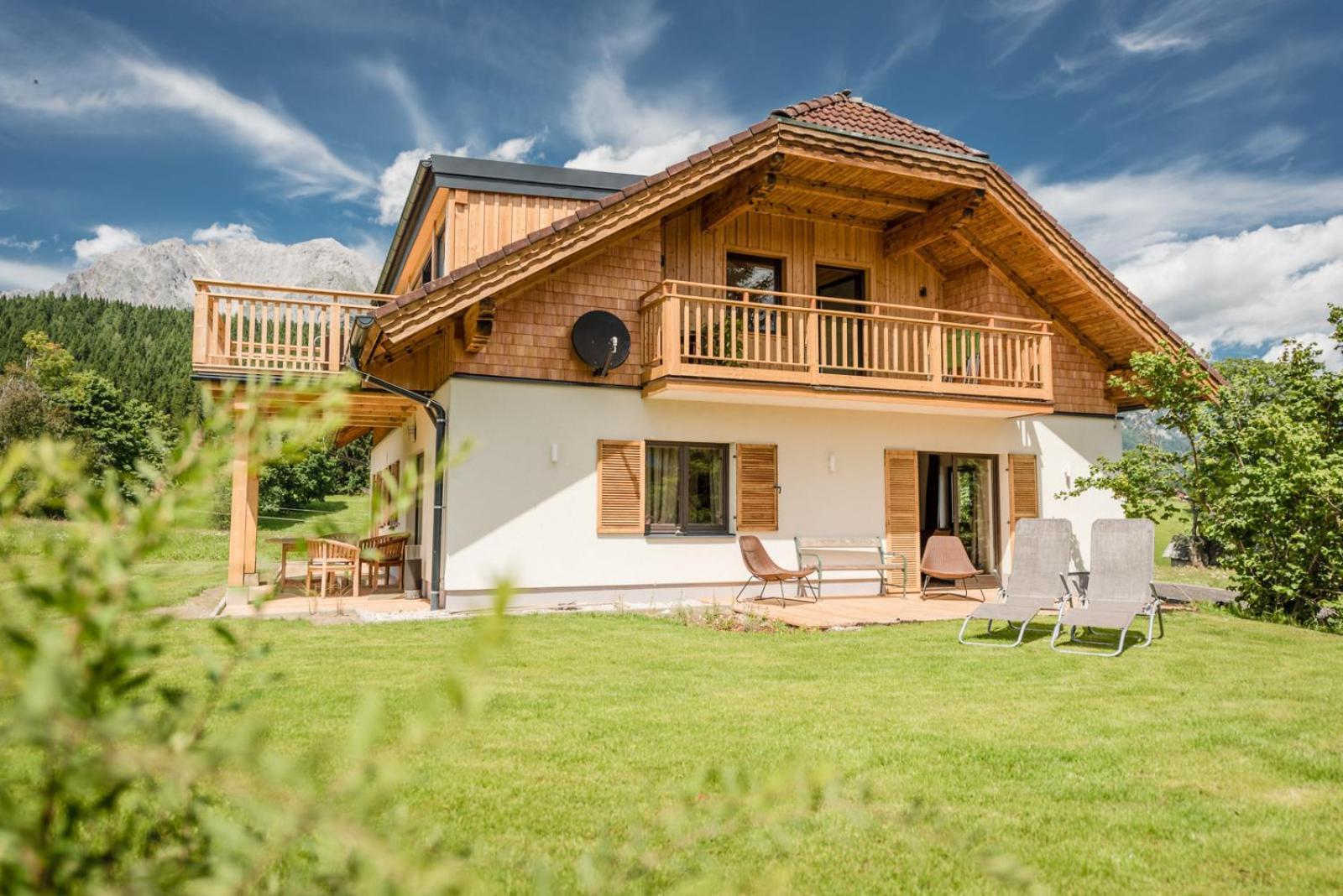 Naturchalet Hoeflehner - Heimgefuehl & Ruhelage An Loipe & Wanderweg Ramsau am Dachstein Exteriör bild